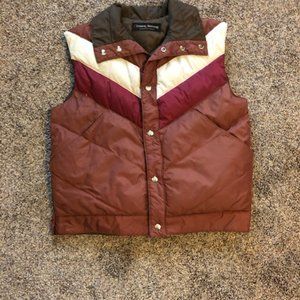 Mens Retro Puffer Vest